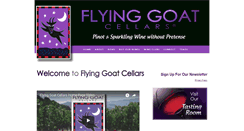 Desktop Screenshot of flyinggoatcellars.com